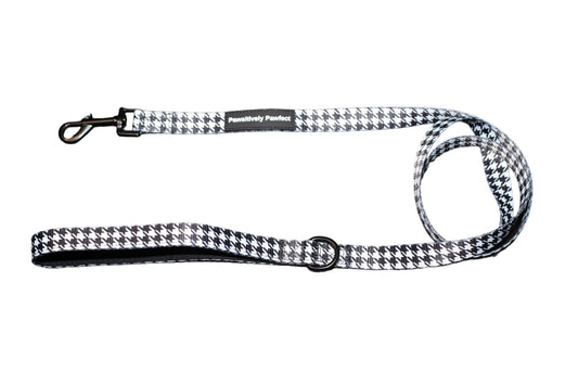 Strong Durable Dog Leash for Small Medium Large Dogs (Houndstooth)